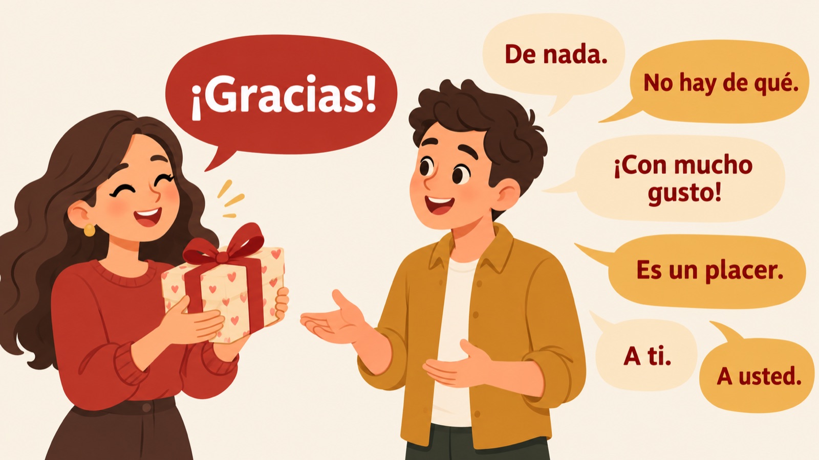 ¡Gracias! Zes manieren om graag gedaan te zeggen, van De nada tot Es un placer