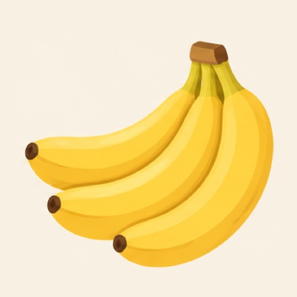 Gele bananen